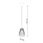 Lampa wisząca LEYO SL.1205 SOLLUX LIGHTING