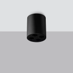 Plafon ZOE czarny LED SL.1210 SOLLUX LIGHTING