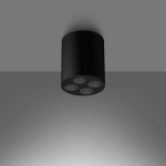 Plafon ZOE czarny LED SL.1210 SOLLUX LIGHTING