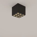 Plafon OZZY czarny LED SL.1211 SOLLUX LIGHTING