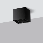 Plafon OZZY czarny LED SL.1211 SOLLUX LIGHTING