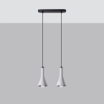 Lampa wisząca REA 2 beton SL.1224 SOLLUX LIGHTING
