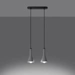 Lampa wisząca REA 2 beton SL.1224 SOLLUX LIGHTING