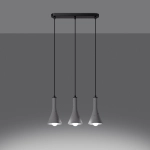 Lampa wisząca REA 3L beton SL.1225 SOLLUX LIGHTING