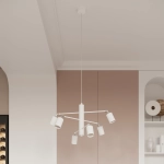 Plafon LEMMI 6L biały SL.1228 SOLLUX LIGHTING
