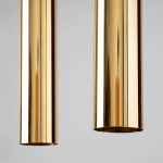 Lampa Wisząca LAGOS 2 złoty połysk SL.1241 SOLLUX LIGHTING