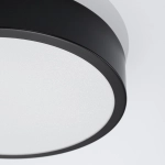 Plafon ONYX 30 czarny LED 3000K SL.1242 SOLLUX LIGHTING