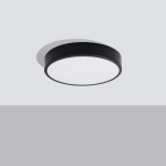 Plafon ONYX 40 czarny LED 3000K SL.1244 SOLLUX LIGHTING
