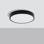 Plafon ONYX 50 czarny LED 3000K SL.1246 SOLLUX LIGHTING