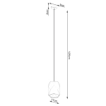 Lampa wisząca ceramiczna GOBI SL.1250 SOLLUX LIGHTING