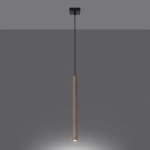 Lampa wisząca PASTELO 1 drewno SL.1266 SOLLUX LIGHTING