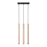 Lampa wisząca PASTELO 3L drewno SL.1267 SOLLUX LIGHTING