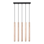 Lampa wisząca PASTELO 5L drewno SL.1269 SOLLUX LIGHTING