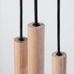 Lampa wisząca PASTELO 5P drewno SL.1270 SOLLUX LIGHTING