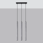 Lampa wisząca PASTELO 3L beton SL.1272 SOLLUX LIGHTING
