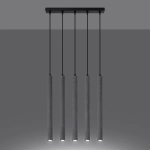 Lampa wisząca PASTELO 5L beton SL.1274 SOLLUX LIGHTING