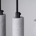 Lampa wisząca PASTELO 5L beton SL.1274 SOLLUX LIGHTING