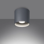Plafon MIKA szary SL.1282 SOLLUX LIGHTING