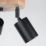Plafon VERDO 3P czarny SL.1292 SOLLUX LIGHTING