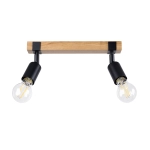 Plafon ZUCA 2 czarny SL.1296 SOLLUX LIGHTING