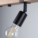 Plafon ZUCA 4 czarny SL.1298 SOLLUX LIGHTING