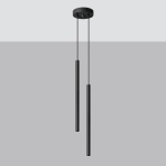 Lampa wisząca PASTELO 2 czarna SL.1304 SOLLUX LIGHTING