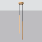 Lampa wisząca PASTELO 2 złota SL.1305 SOLLUX LIGHTING
