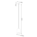 Lampa wisząca NIMIS SL.1306 SOLLUX LIGHTING