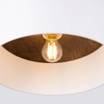 Plafon TELESTO biały/ciemny brąz SL.1392 SOLLUX LIGHTING