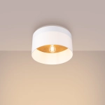 Plafon TELESTO biały/jasny brąz SL.1393 SOLLUX LIGHTING