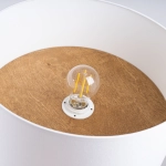 Plafon TELESTO biały/jasny brąz SL.1393 SOLLUX LIGHTING