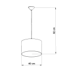 Lampa wisząca FOOTBALL C 40 SL.1429 SOLLUX LIGHTING