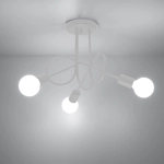 Żyrandol LOOP 3 biały SL.1431 SOLLUX LIGHTING