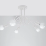 Żyrandol LOOP 5 biały SL.1432 SOLLUX LIGHTING
