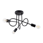 Żyrandol LOOP 3 czarny SL.1434 SOLLUX LIGHTING