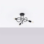 Żyrandol LOOP 3 czarny SL.1434 SOLLUX LIGHTING