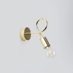 Kinkiet LOOP złoty połysk SL.1436 SOLLUX LIGHTING