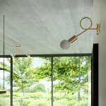 Żyrandol LOOP 5 złoty połysk SL.1438 SOLLUX LIGHTING