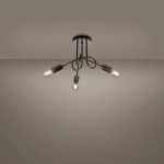 Żyrandol LOOP 3 chrom SL.1440 SOLLUX LIGHTING
