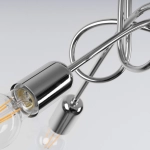 Żyrandol LOOP 3 chrom SL.1440 SOLLUX LIGHTING