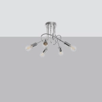 Żyrandol LOOP 5 chrom SL.1441 SOLLUX LIGHTING