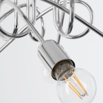 Żyrandol LOOP 5 chrom SL.1441 SOLLUX LIGHTING