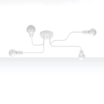 Żyrandol VECTOR 4 biały SL.1442 SOLLUX LIGHTING