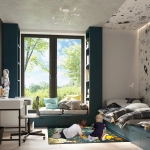 Żyrandol VECTOR 6 biały SL.1443 SOLLUX LIGHTING