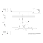 Żyrandol VECTOR 8 biały SL.1444 SOLLUX LIGHTING