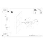 Kinkiet VECTOR czarny SL.1445 SOLLUX LIGHTING