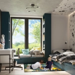 Kinkiet VECTOR czarny SL.1445 SOLLUX LIGHTING