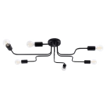Żyrandol VECTOR 6 czarny SL.1447 SOLLUX LIGHTING