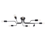 Żyrandol VECTOR 8 czarny SL.1448 SOLLUX LIGHTING