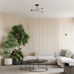 Żyrandol NORAH 6R czarny SL.1453 SOLLUX LIGHTING